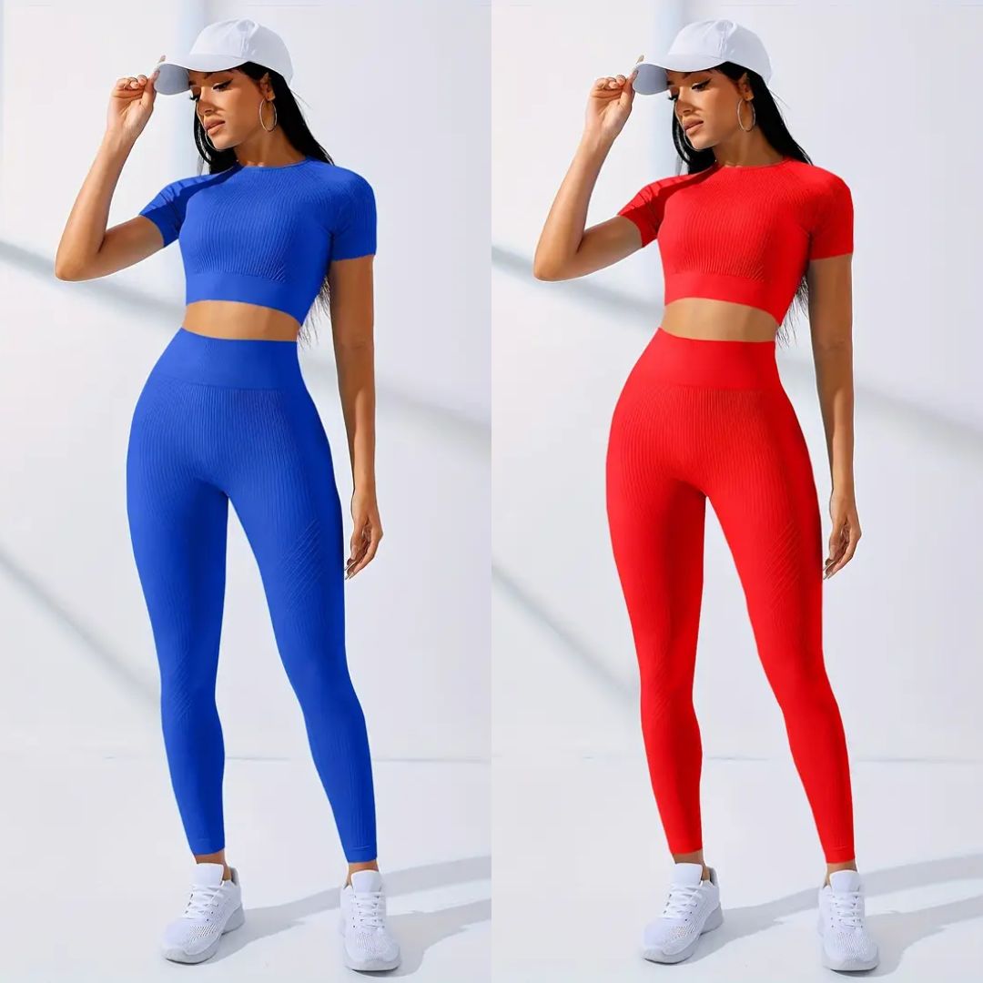 2pcs Women's Activewear / Workout Outfit Set - Any 2 Sets