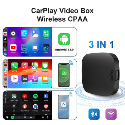 Car WIFI version Android box 2+32GB Apple wireless Carplay video playback YouTube NF