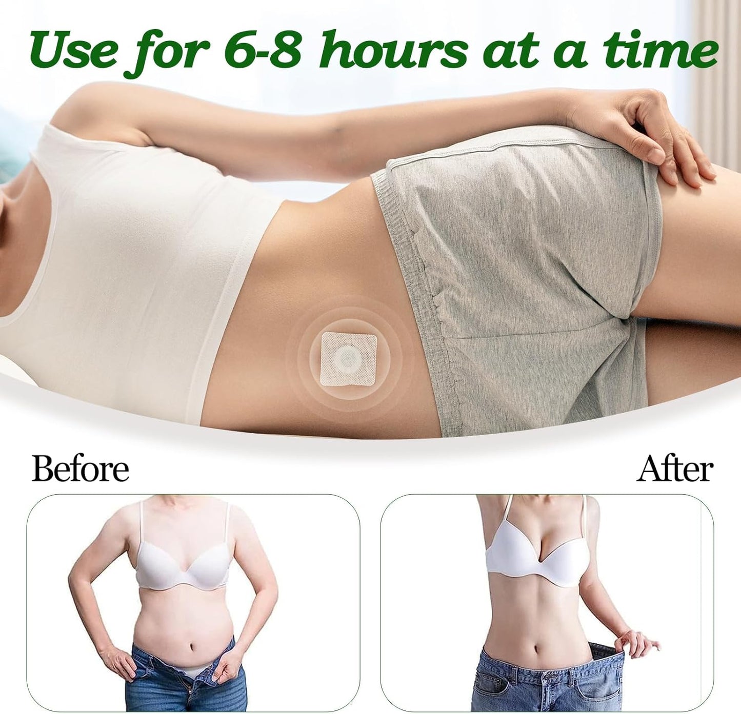 SlimPatch | Belly Patch for Tummy Slimming & Bloat Relief