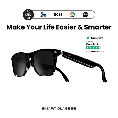 Smart Glasses 3 in 1 - (Music, Calls & Voice Assist)